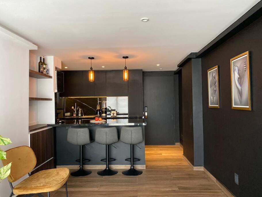 Black Loft. Moderno Y Nuevo, Super Ubicado. เม็กซิโกซิตี้ ภายนอก รูปภาพ
